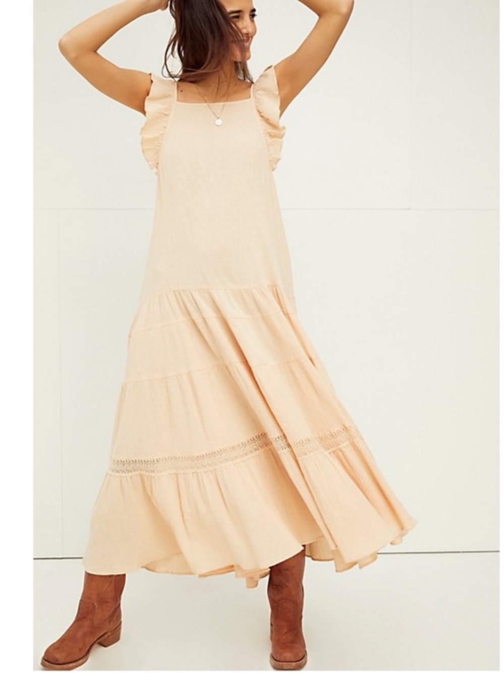 Free People Caught in Motion Maxi Dress (size S)